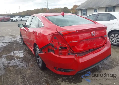 2018 Hond Civic Sedan Ex-T W/C Ex-T из США, поврежденный, VIN JHMFC1F30JX028798